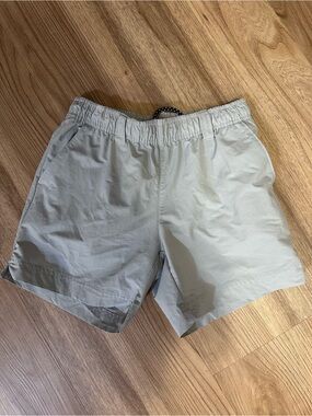 Columbia pfg Casual Elastic Waist Shorts - Light Gray